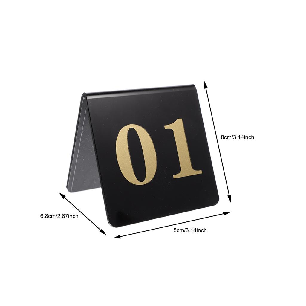10 sztuk Akrylowe Numerki na Stół Dwustronne Przezroczyste Wesela Przyjęcia Bankiety Restauracja Karty z Numerami Miejsc Table Numbers
