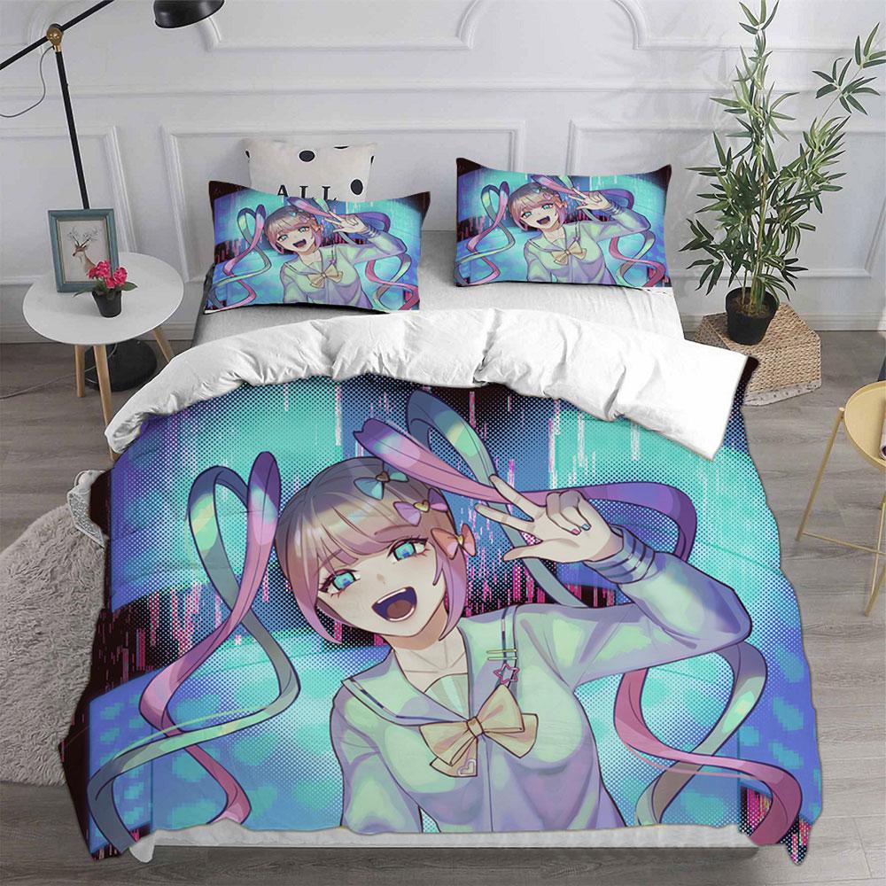 Needy Girl Overdose Bedding Sets Bed Cover Comforter Duvet Cover Pillow Case 2-3 Pieces Sets Teenagers Children'S Gifts