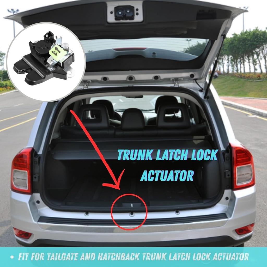 Rear Trunk Lid Lock Latch Actuator 81230-C1500 for Hyundai Sonata 2018–2019 Hybrid Sedan Tailgate Door Lock Actuator Motor Replacement