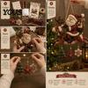 Bastelsets für Erwachsene DIY Patchwork-Weihnachts-Windspiel-Set, Handgemachtes Patchwork-Stoff-Nähbasteln Feiertags-Kunstbedarf Erwachsene, Winter-Saisonal