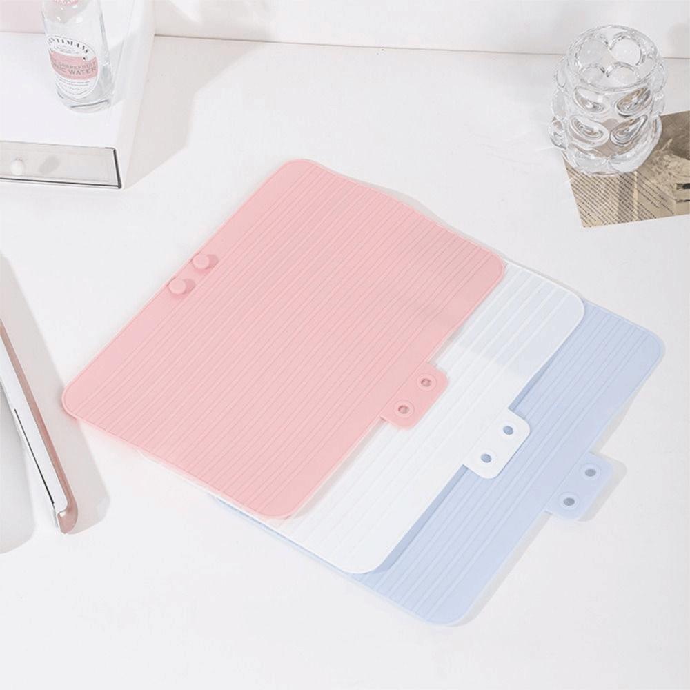 Non-slip Silicone Heat Resistant Mat Hairdressing Curling Iron Insulation Mat  Travel