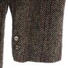 Harris Tweed 70s Vintage Tailored Jacket Brown Women Used