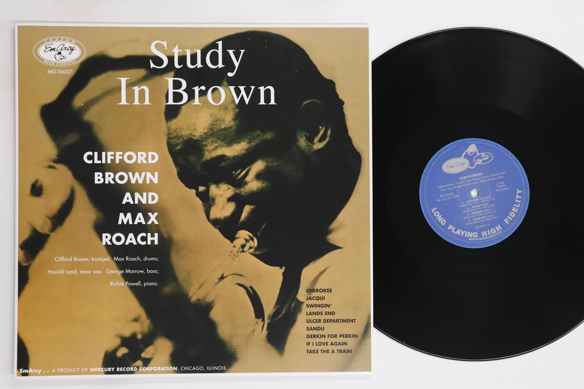 

LP Пластинка CLIFFORD BROWN, MAX ROACH - Study In Brown (-180г) MG36037 EMARCY 2017 Европа Джаз Б/У
