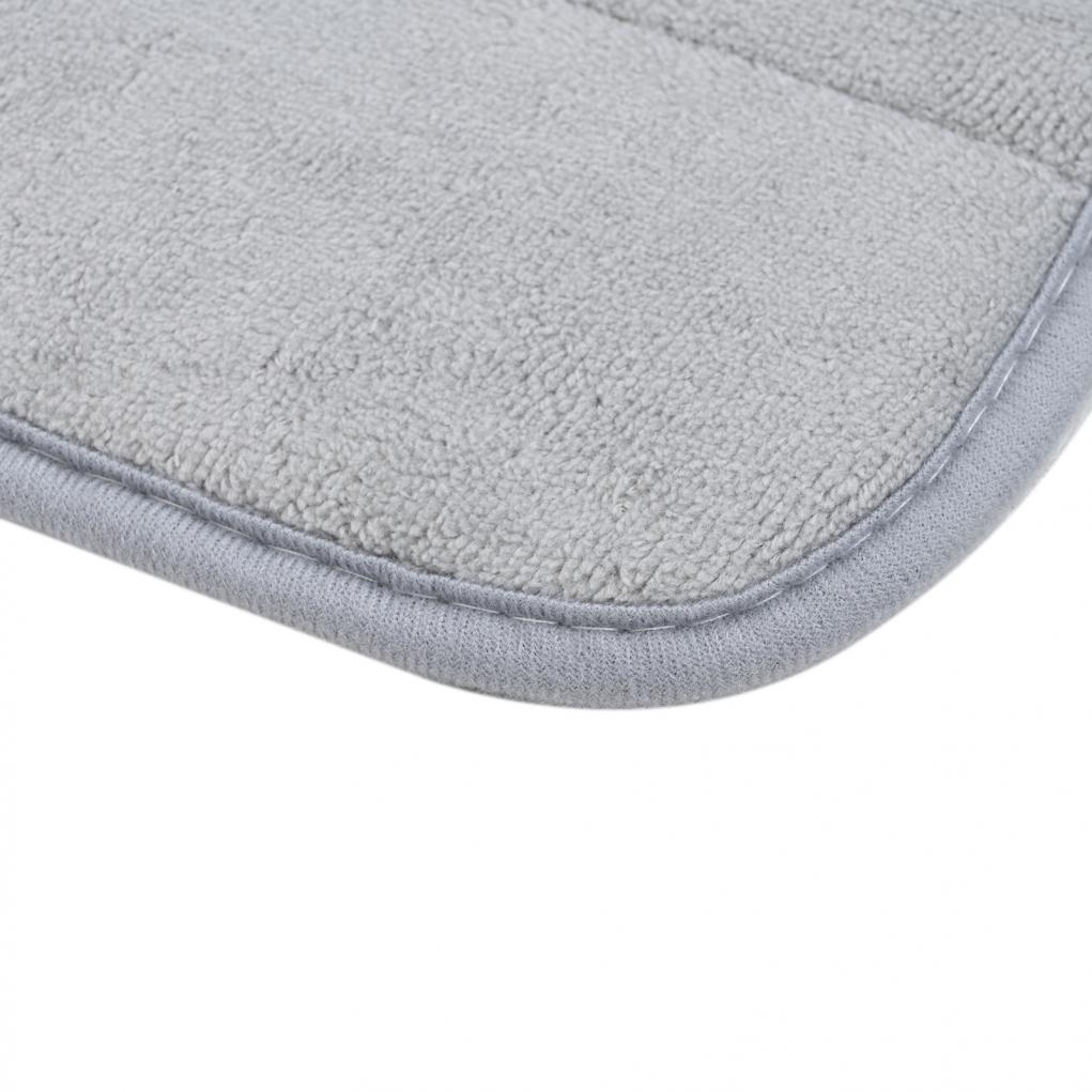 Juego de alfombras de baño antideslizantes de espuma viscoelástica suave y absorbente