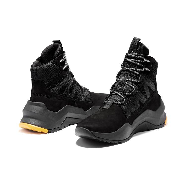 Timberland Madbury Protiskluzové Prodyšné Vysoké Outdoorové Trekové Boty Pánské Trekové Boty Černé A42RX015