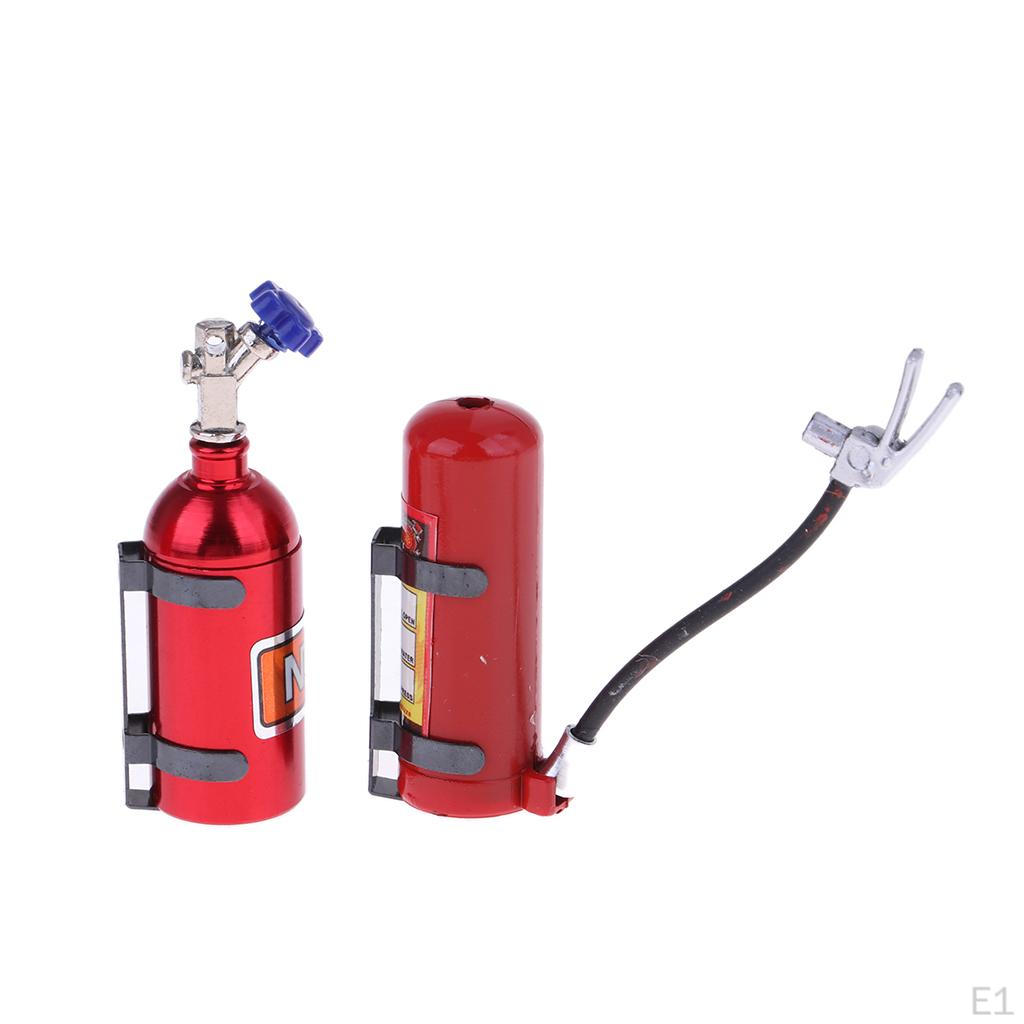 Crawler Decoration Bottle Fuel Tank And Drum Set for SCX10 D90