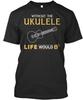 Ukulele T-shirt Size S To 5XL