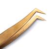 Eyelash Extension Tweezers Straight Curved Tweezers Classic & Volume Lashes Extensions Tweezers Dolphin/Golden