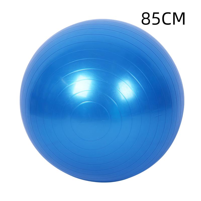 Yoga-Pilates-Ball für das Fitnessstudio, für Fitness, Ballon-Abdeckung, Workout über weichem, großem Übungsball, 45 cm, 55 cm, 65 cm, 75 cm, 85 cm, 95 cm