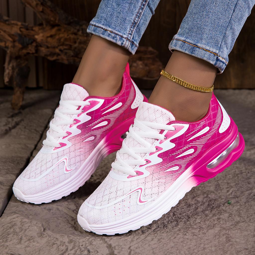 Women Sneakers Shoes Breathable Lightweight Running Shoes Non Slip Wear Resistant Comfortable Women's  Walking Shoes