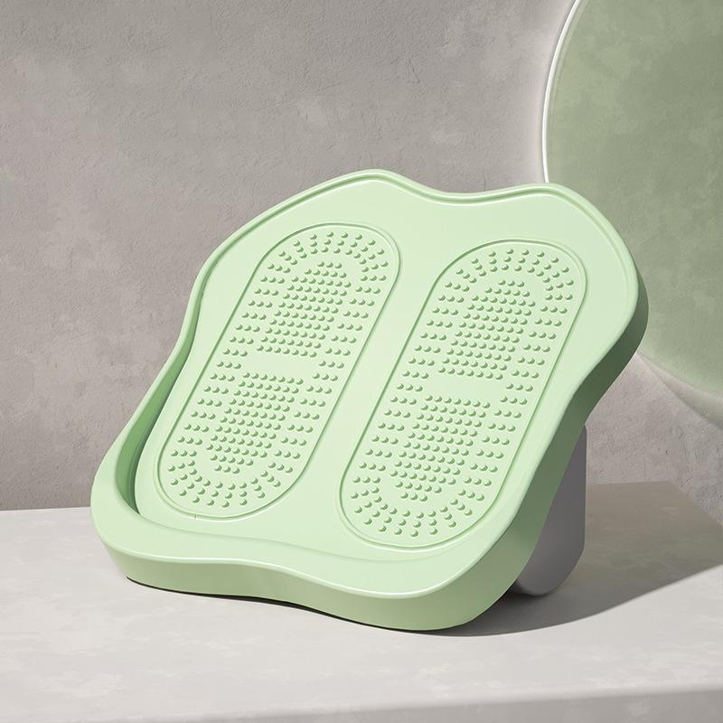 Dehnen Sport Fitness Tragbares Faltbares Dehnbrett Wadendehnung Schräges Pedal Band Yoga Trainer