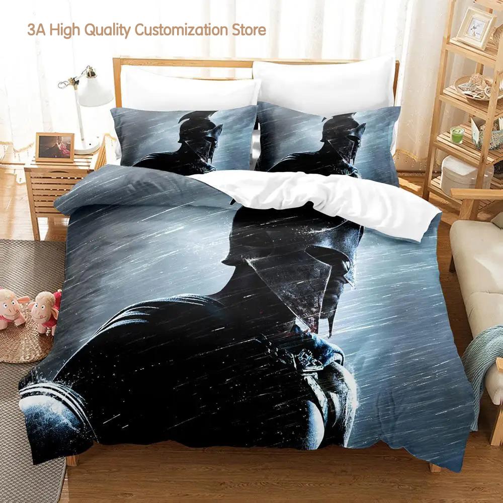 Spartan Bedding Set Single Twin Full Queen King Size Bed Set Aldult Boys Bedroom Duvetcover Sets 3D Print Anime Bed Sheet Set