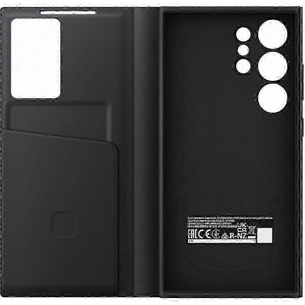 Etui portfelowe Smart View do Galaxy S23 Ultra i S24 Ultra w kolorze czarnym
