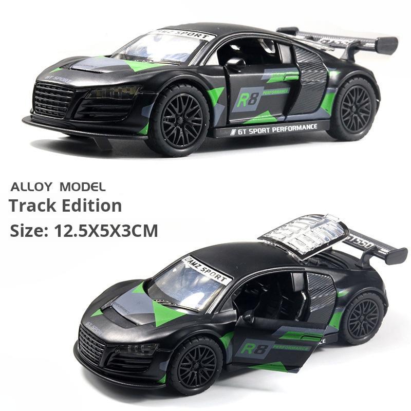 1/36 Scale Sport Diecast Alloy Car Model Children's Toy Car Open The Door Decoration Cool Racing Car Boy Toys Gift for Kids