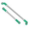 Aluminum Alloy 90mm RC Servo Linkage Steering Link Rod 7.5mm   Head Holder Tie Rod End Upgrade Kit for SCX10 III 1Celsius10 RC Crawler Car