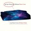 Comforter [Dreamy Duvet] 3D Dreamy Starry Sky 2Pcs/3Pcs | 1 + 1Pc/2Pcs Without Core | Printed