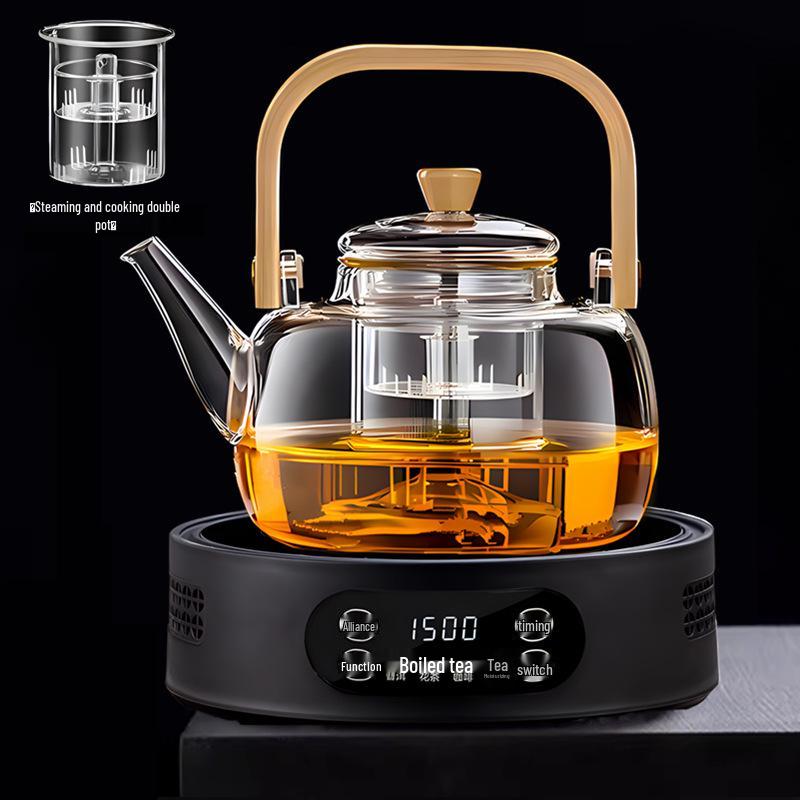 Mi Ceramic 1500W Mini Tea Maker & Induction Cooker - Automatic Warm, Compact Design for Home