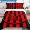 Club Atletico San Lorenzo  3pcs Bedding,Including 1pc Duvet Cover And 2pcs Pillowcases Perfect for Christmas,Ideal for Bedroom, Dormitory