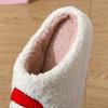 New Santa Claus Christmas Slippers Winter Home Indoor Non-slip Home Smiley Cotton Slippers Women