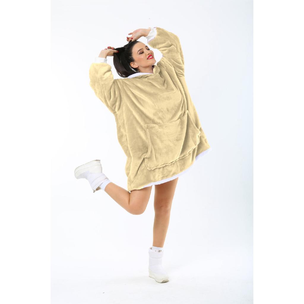 Unisex Hoodie Ultra Soft Sweatshirt Oversize Very Comfortable Hooded Blanket