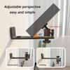 Adjustable 1/4Inch Projector Wall Mount Bracket For Home Theater And Conference Room Installation Holds Up To 5kg