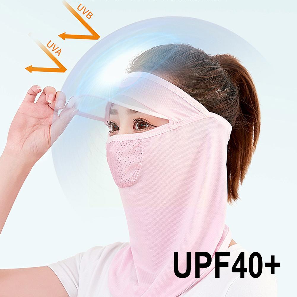Summer Sunscreen Hat Quick Drying Fishing Trips Cap Face Neck Cover Sunshade Cap UV Resistant Visor Mask Designed For Outside Hat Sh Practical Use
