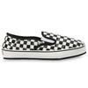Vans Slip-Er 2 Šachovnica - Čierno-biele Unisex tenisky Klasická biela VN0A4UWOIB8