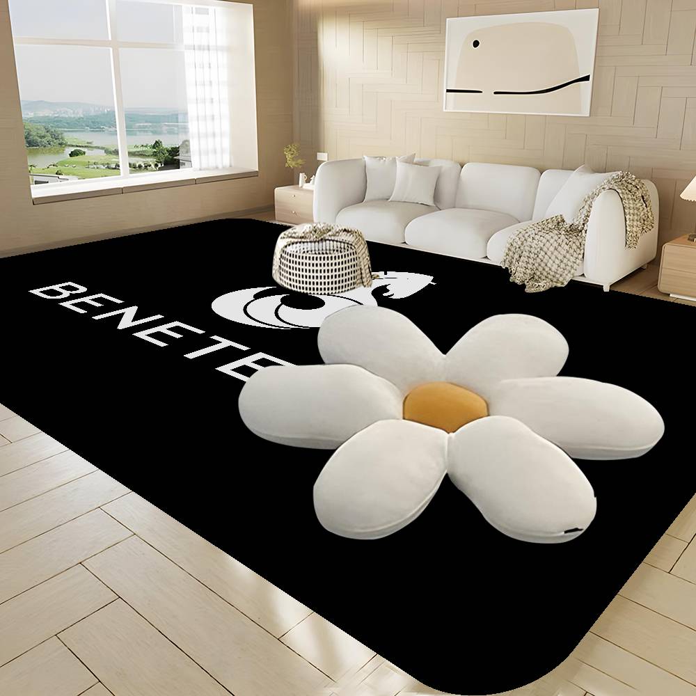 B-BENETEAU Logo Bathroom Mat Anti-slip Absorb Water Long Strip Cushion Bedroon Mat Welcome Doormat