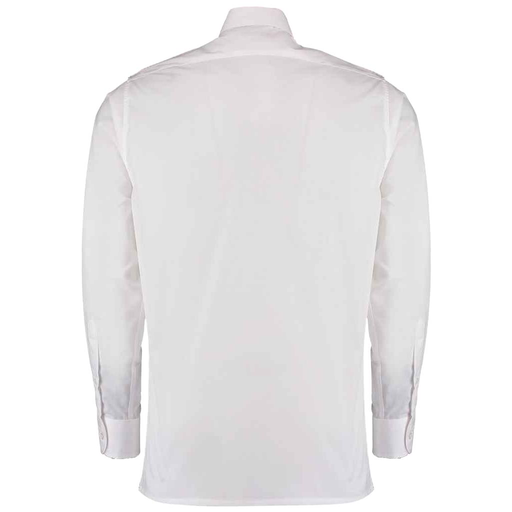 Kustom Kit Mens Tailored Long-Sleeved Pilot Shirt