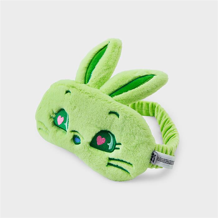 LINE FRIENDS TOKKI Plush Sleep Eye Mask (Green)