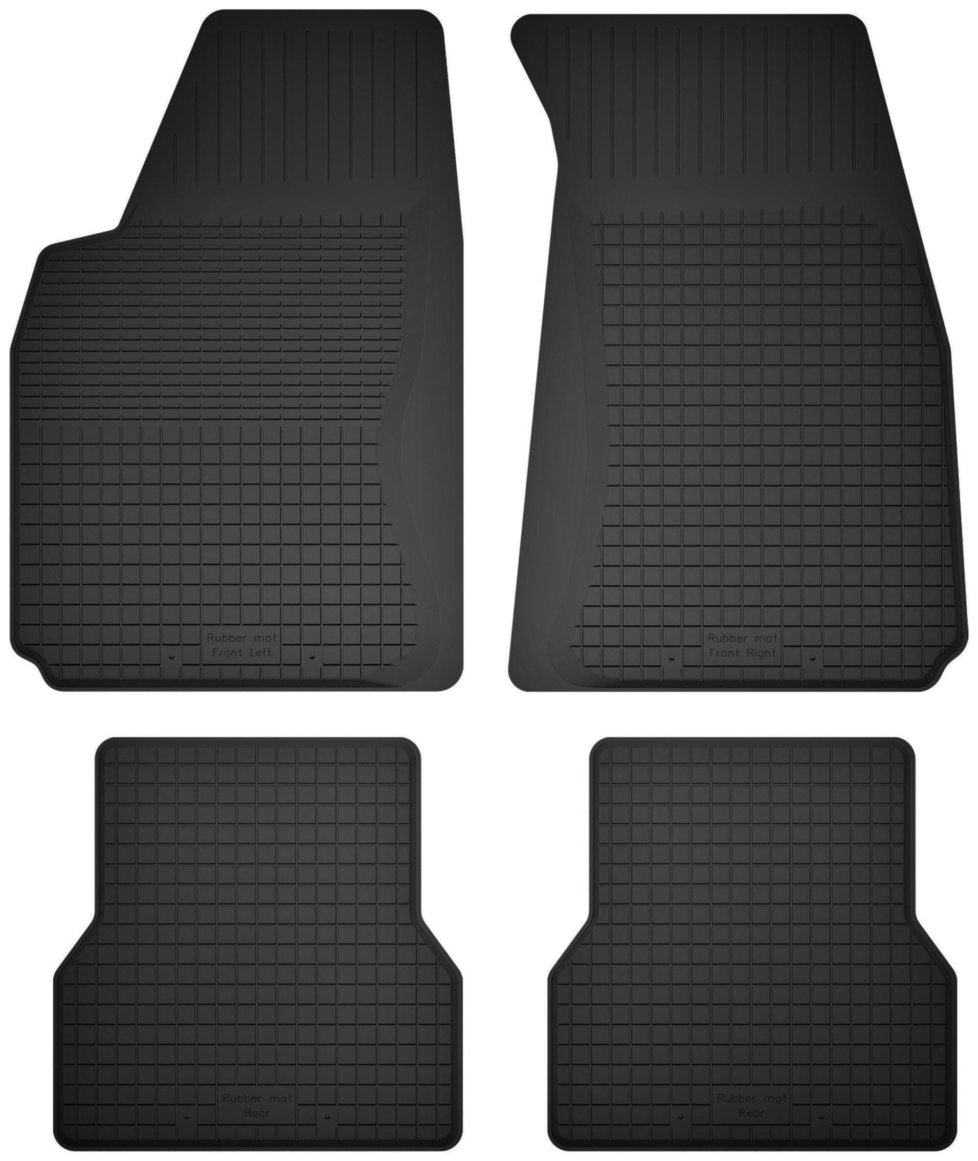 Tappetini in gomma per auto, set da 4, universali per: Alfa Romeo GTV coupé, cabrio (1995-2005)