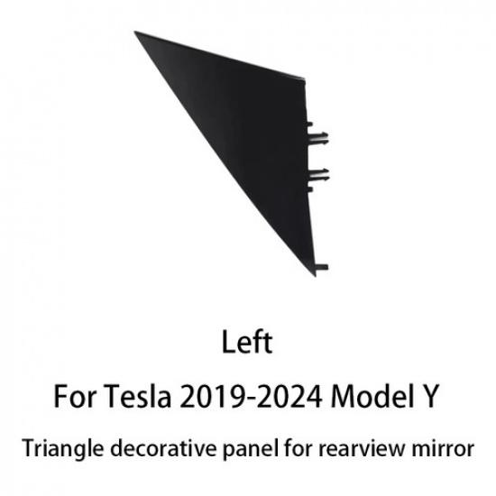 

Car Side Door Wing Mirror Triangle Cover Trim for Tesla Model Y 2017-2024 Model Y Left