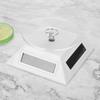 Solar Showcase 360 Grad Drehteller rotierenden Schmuck Organizer Display Stand (Weiß)