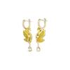 Swarovski Swan Earrings Womens
