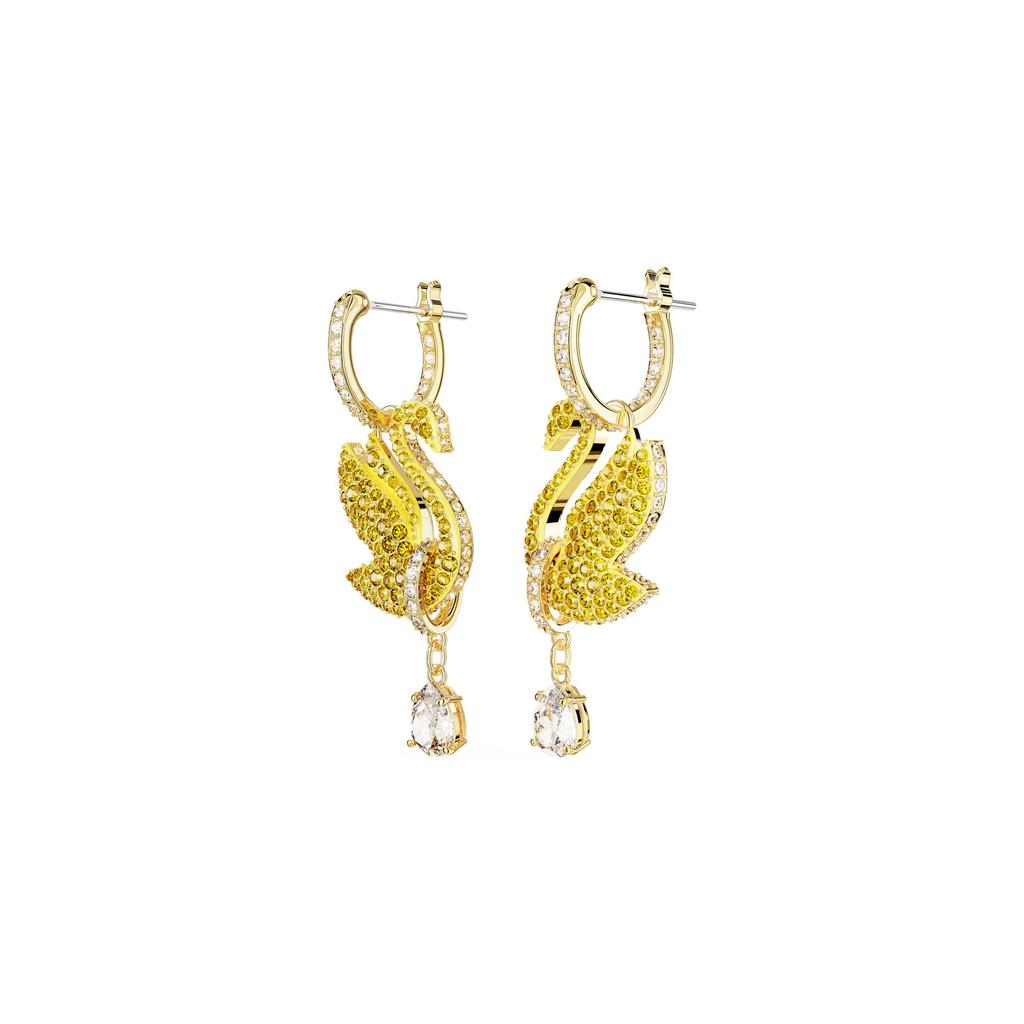 Swarovski Swan Earrings Womens