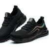 Chaussures d'assurance travail Chaussures isolantes Chaussures pour hommes Anti-écrasement et anti-perforation Embout en acier Résistant aux acides et aux alcalis Chaussures de travail