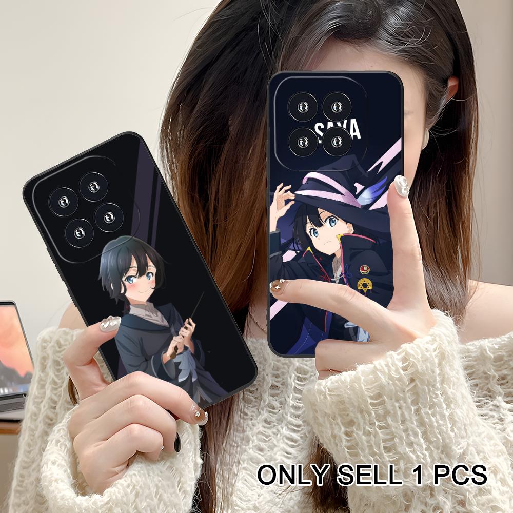 Wandering Witch Saya Phone Case for Xiaomi 15 14 13 12 Mi 11 T Ultra Lite Pro S X 5G Soft TPU Shockproof Cover