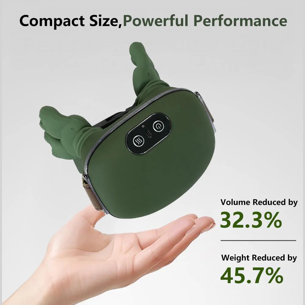 Adjustable Shoulder Neck Massager Kneading & Heating Shiatsu Massage Neck & Shoulders Muscle Relief