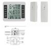 Wireless Indoor/Outdoor Thermometer – Dual Sensor, Electronic, for Home and Refrigerator