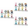 Adorable Animal Crossing Figures Toy Set 8pcs For Cake Topper And Garden Decor