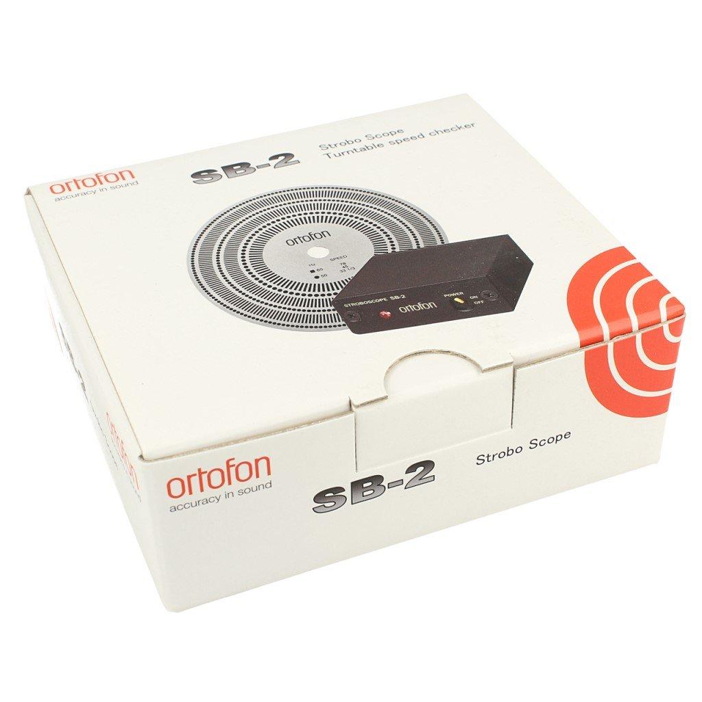 Ortofon Stroboscope and Strobe Light Set for Record Player RPM AAA Battery Operated SB-2 Measurement,