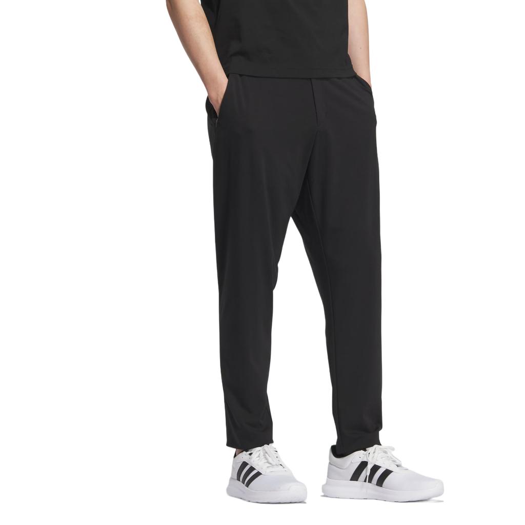 Adidas Casual Pants Men's Black Moderate Straight Fit Pants KC5830