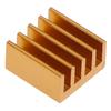 3Pcs/Set Raspberry Pi 4B Copper Cooling Pad Heatsink Radiator Cooling Kit