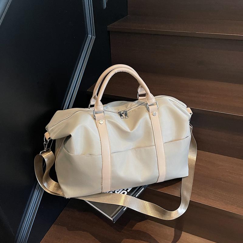 Travel bag Going out on a business trip Simple leisure Hand luggage bag Women's yoga fitness bag Large capacity storage bag