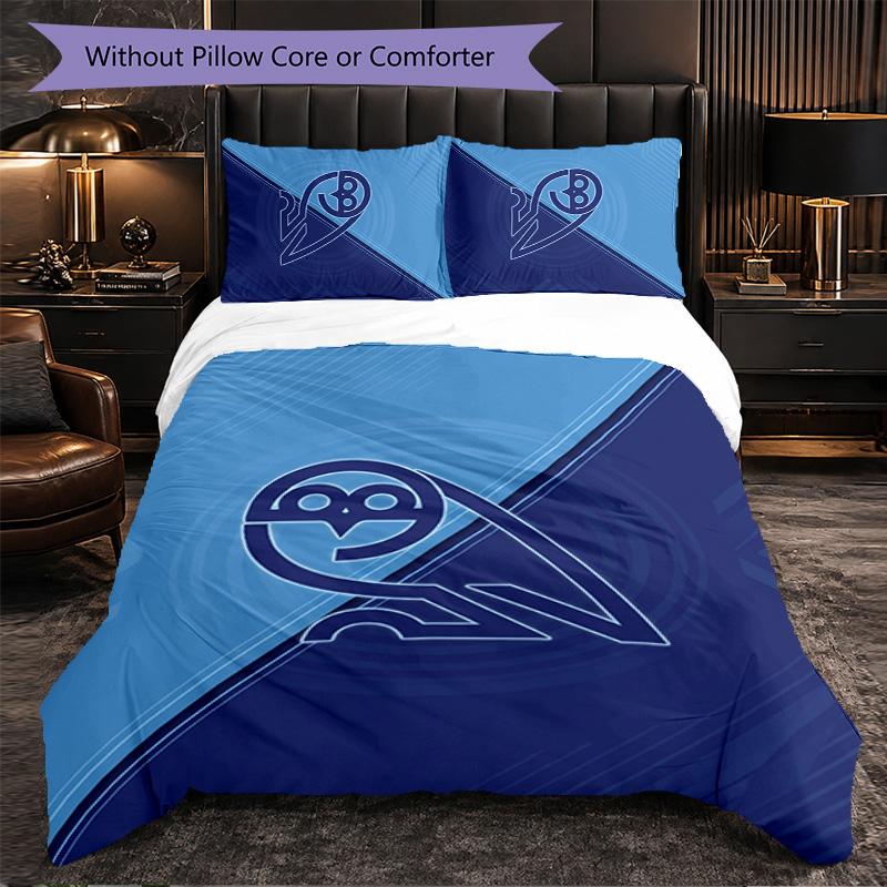 Biancheria da Letto a Tema Sheffield Wednesday Set 3 Pezzi Copripiumino Biancheria da Letto Decorativa Per Camera Adolescenti Decorazione Casa