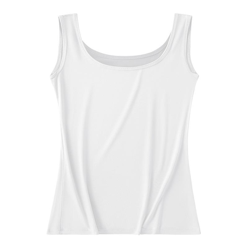 

Жилет большого размера, лонгслив, жилет для девочек, модал внутри, неощутимый, удобный, мягкий и облегающий, с бретелями, осенью и зимой S