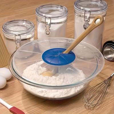 Beat Eggs Mixer Cover Mixer Splatter Guard Whisk Mixing Bowl Lid Silicone Anti Splash Cover Cooking Supplies for Kitchen