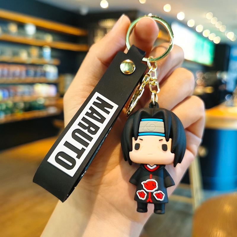 Jujutsu Kaisen Anime Action Figure Cute Keychain Gojo Satoru Kawaii Doll Cosplay Keyrings for Bag Key Holder Accessories