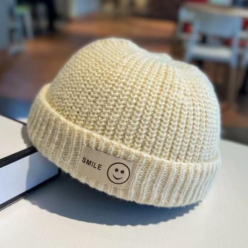 Baby wool hat children autumn and winter personality landlord hat boys and girls fashion versatile melon fur hat tide