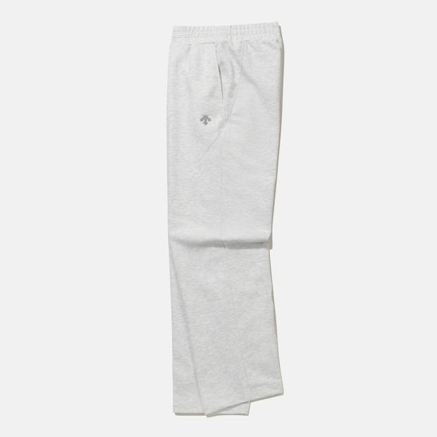 DESCENTE Sports Terry Knit Straight Fit Pants Melange Gray (Sq323Ukp71) (A Type)